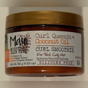 Maui Moisture Hair Mask for Curly Hair, Curl Smoothie Quench + Coconut O…
